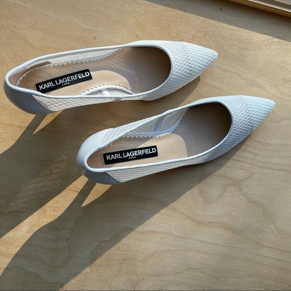 Karl Lagerfeld Paris, New, Razi,Women's Mesh Pump - Picture 3 of 12